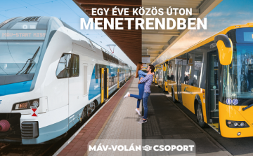 Havi 53 ezer forinttal nő a MÁV-Volán-csoportnál dolgozók bére